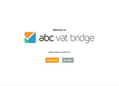Welcome screen